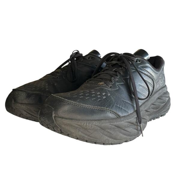 ***SOLD*** Hoka One One Bondi SR Leather Lace-Up Athletic Running Sneaker - Picture 2 of 5